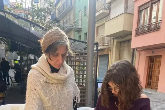 Èxit de públic al taller de llana d’Artesa de Segre