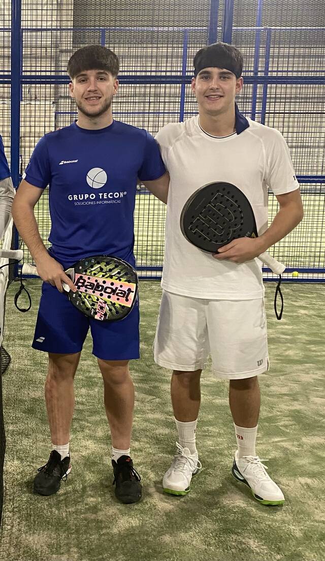 Íker Castillo, al  Máster de Menores 2025 de la Federación Española de Pádel
