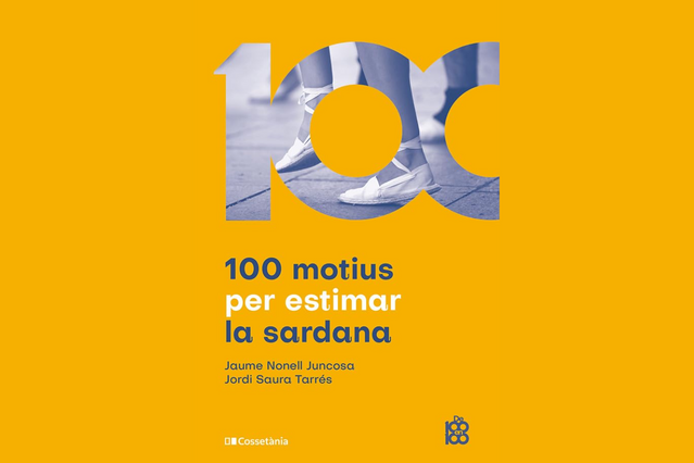 Jaume Nonell i Jordi Saura presenten el llibre ‘100 motius per estimar la sardana’