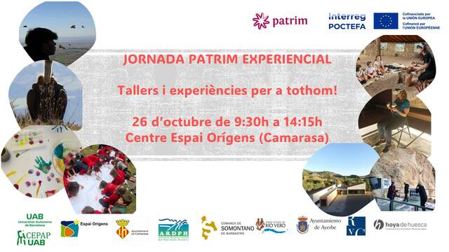 Jornada Patrim Experiencial al Centre Espai Orígens de Camarasa
