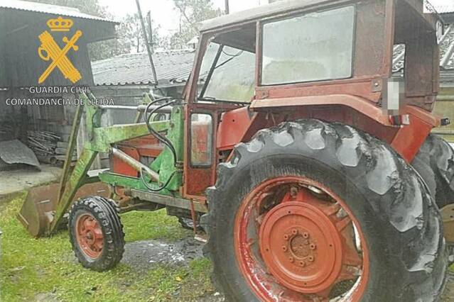 La Guàrdia Civil de Balaguer identifica un presumpte estafador per la paga i senyal de la compra d'un tractor per internet
