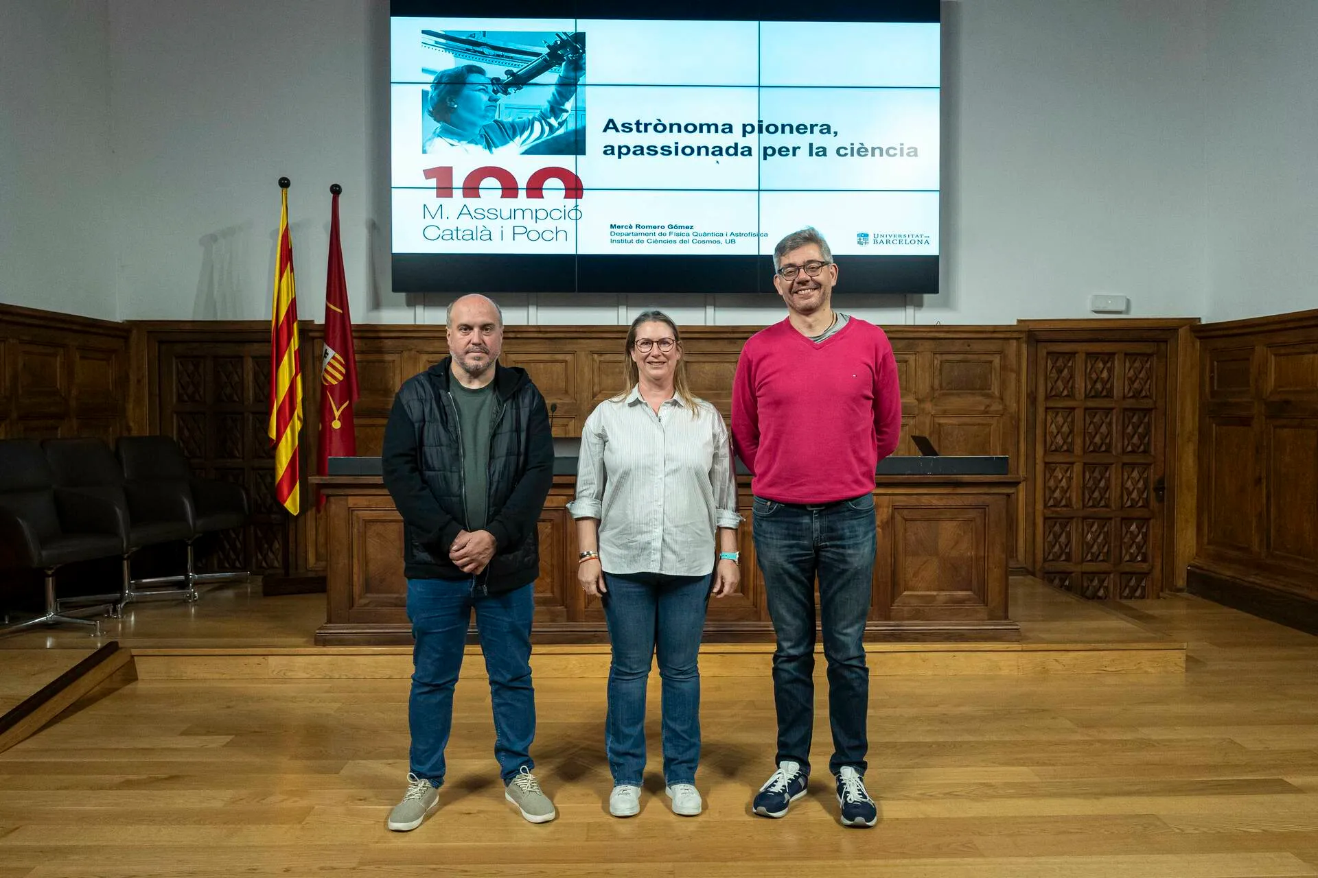 L’IEI homenatja la figura d’Assumpció Català, pionera de l’astronomia a Catalunya