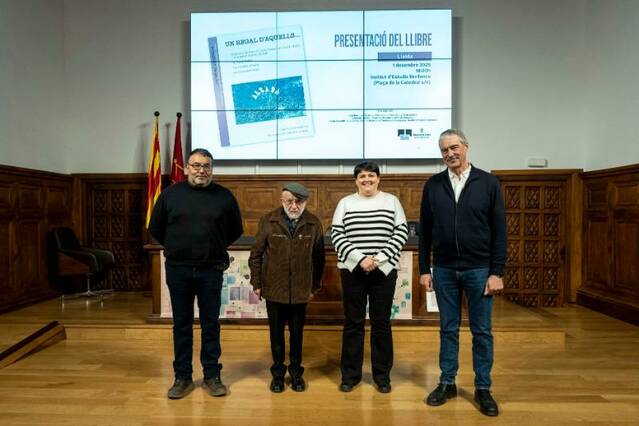 L’IEI presenta el llibre que reconstrueix la tasca del mestre Jacint Pallejà a l’Escola de Nens d’Os de Balaguer del 1931 al 1935