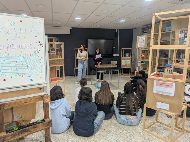 L’Institut Almatà de Balaguer exposa un projecte Steam sobre millora ambiental