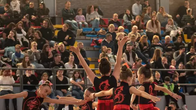 Més de 400 gimnastes al Provincial de Balaguer