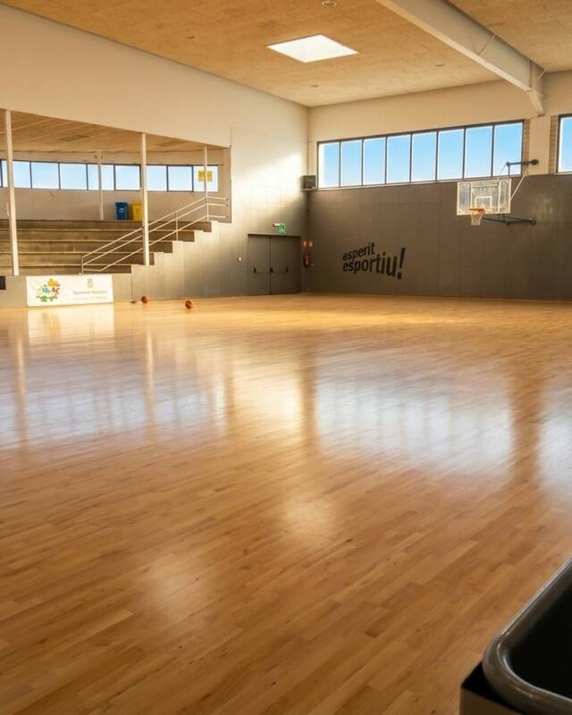 Millores en el Pavelló d'Artesa de Segre