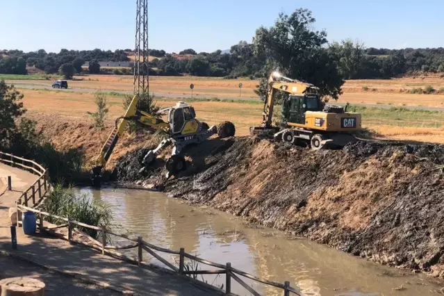 Netegen el curs del Sió a Montgai per evitar inundacions en cas d’avinguda