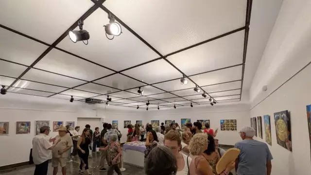 Pintures introspectives de Concepción Candelas a la sala L’Estudi 76 de Balaguer