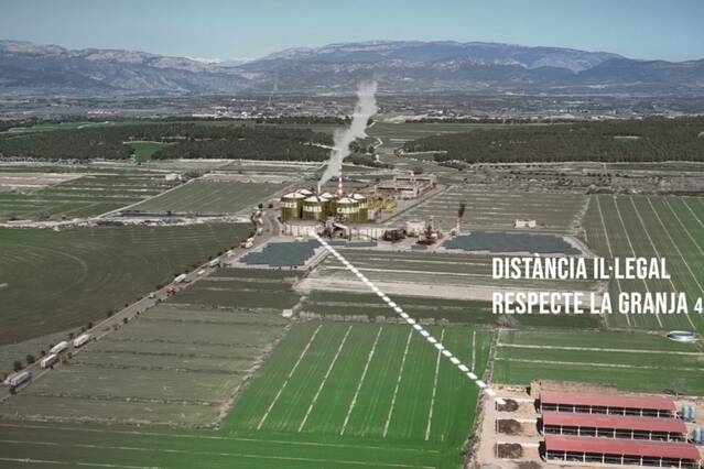 Pobles Vius denuncia manca de bioseguretat a la planta de biogàs de la Sentiu i demana que s'aturi el projecte