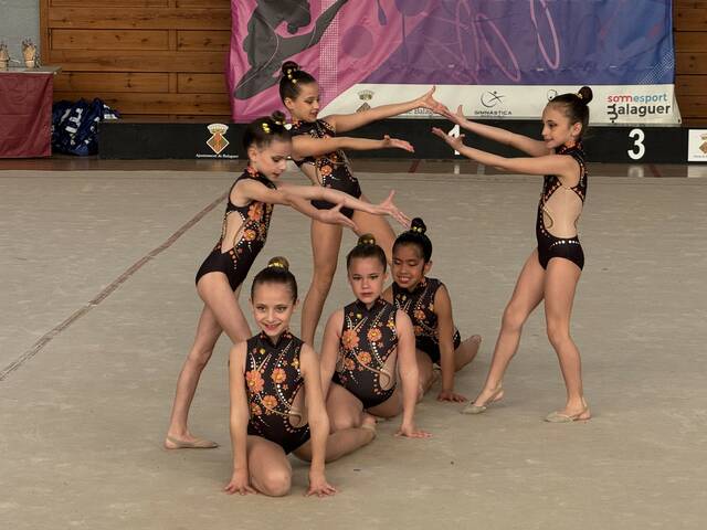 Thaïs Llubes, or en Rítmica a Balaguer