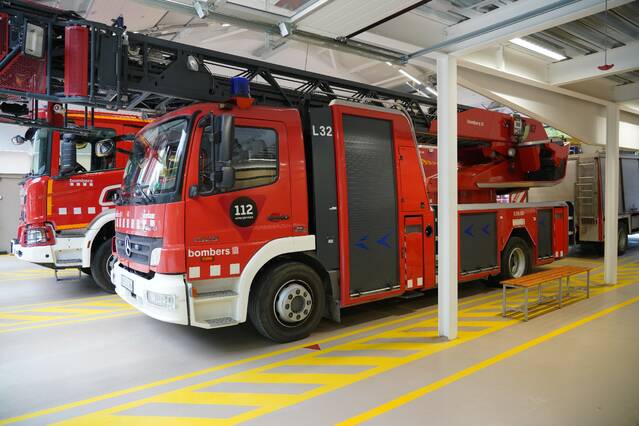 Un camió danya cables a Balaguer