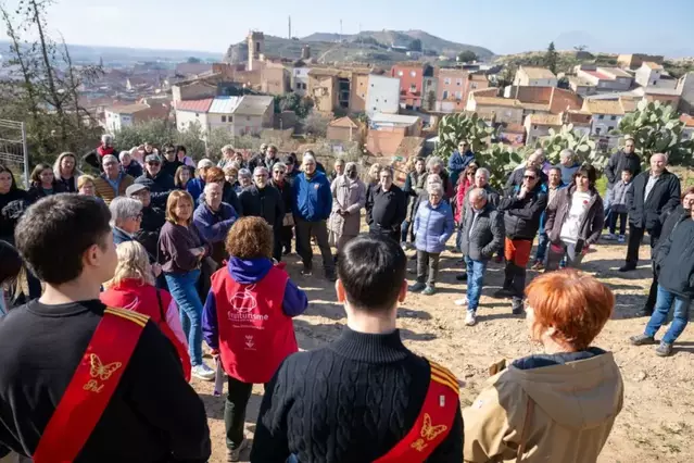 Aitona estrena un mirador al Castell