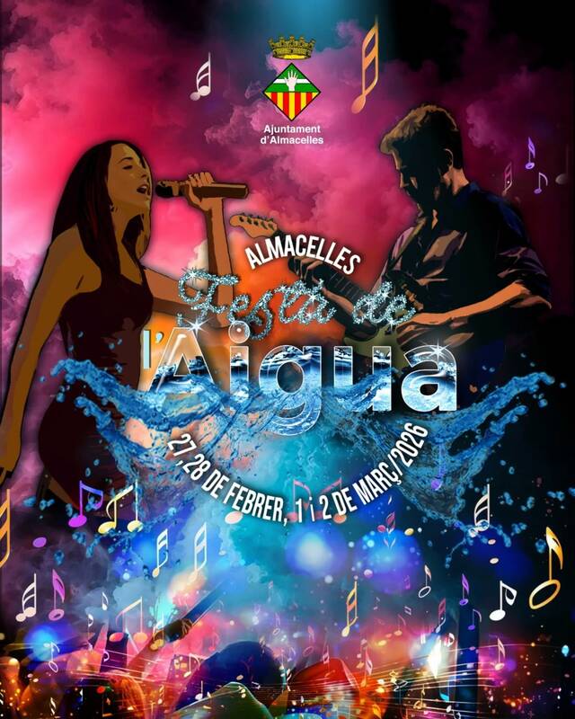 Almacelles, preparat per donar des d’avui curs a la Festa de l’Aigua