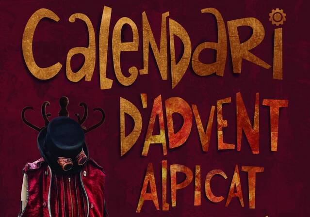 Alpicat estrena un calendari d’advent gegant