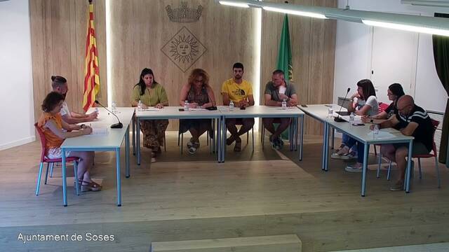 Aprovat el projecte del pavelló de Soses al faltar un dels edils de l’oposició