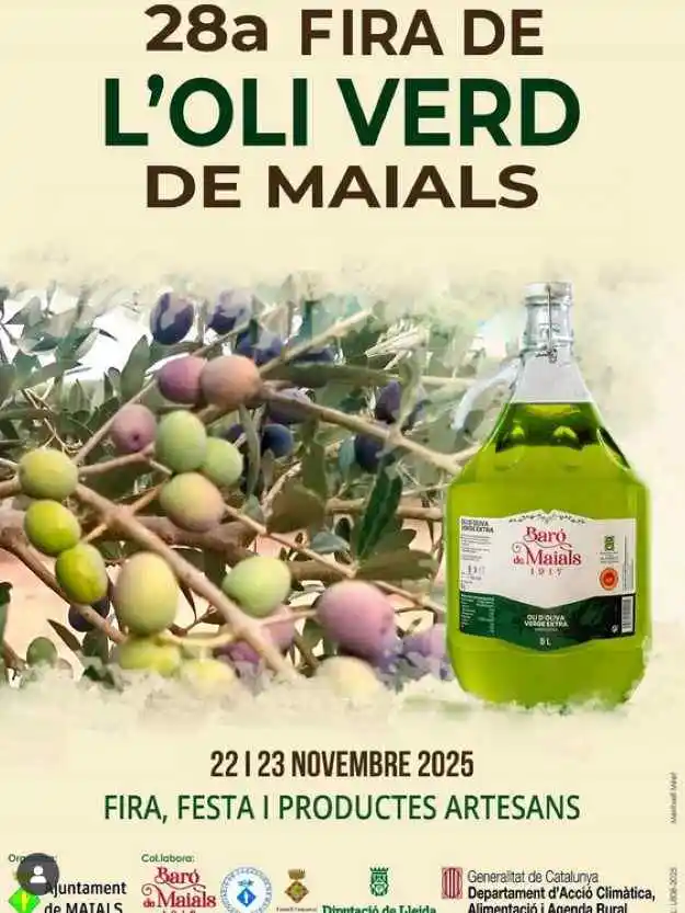 Arriba la 28a Fira de l’Oli Verd de Maials