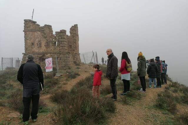 Concentració per reclamar la recuperació de la torre de Moradilla