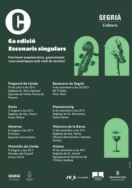 Concerts d’Escenaris Singulars a Benavent i Massalcoreig