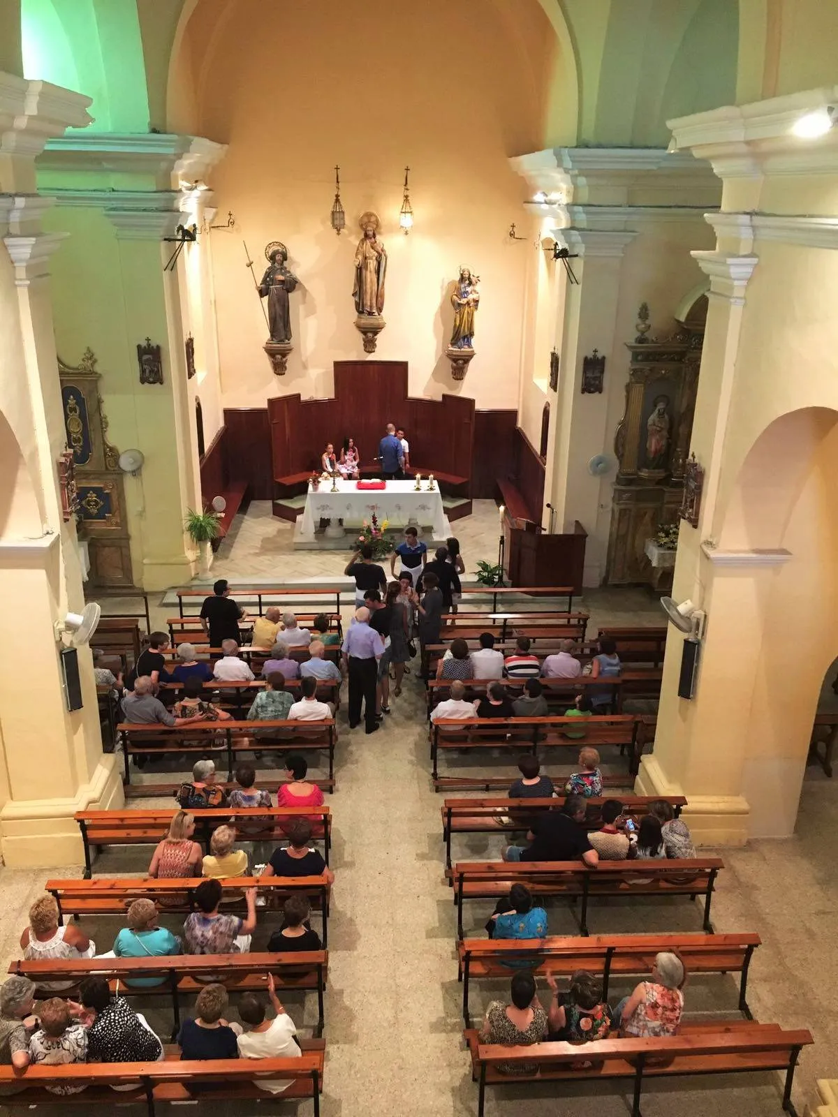 Corbins celebra la Festa de Sant Jaume i ret homenatge als seus padrins