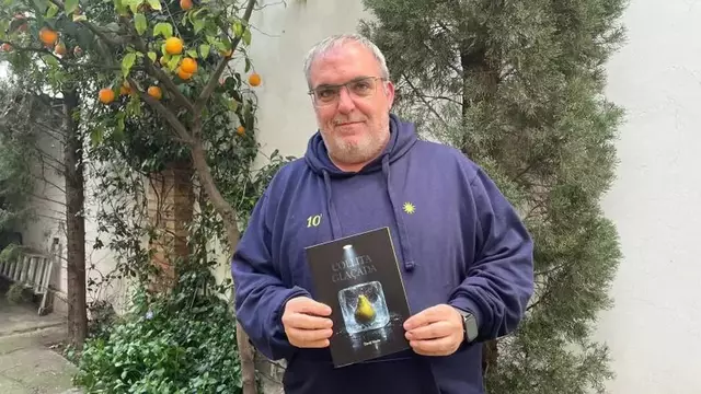 David Marín presenta el seu nou llibre ‘Collita glaçada’ a la Granja d’Escarp