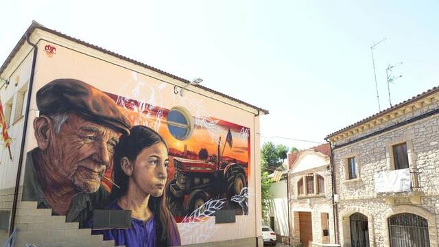 Demanen vots perquè un mural guanyi un concurs internacional