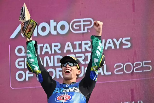 Diogo Moreira, a un punt de guanyar el títol de Moto2