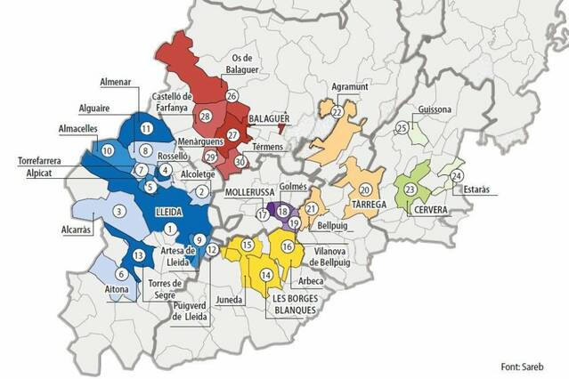 El ‘banc dolent’ entregarà 930 habitatges a Lleida a l’empresa estatal Casa 47