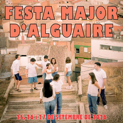 El castell de focs s’estrena a l’agenda de la Festa Major d'Alguaire
