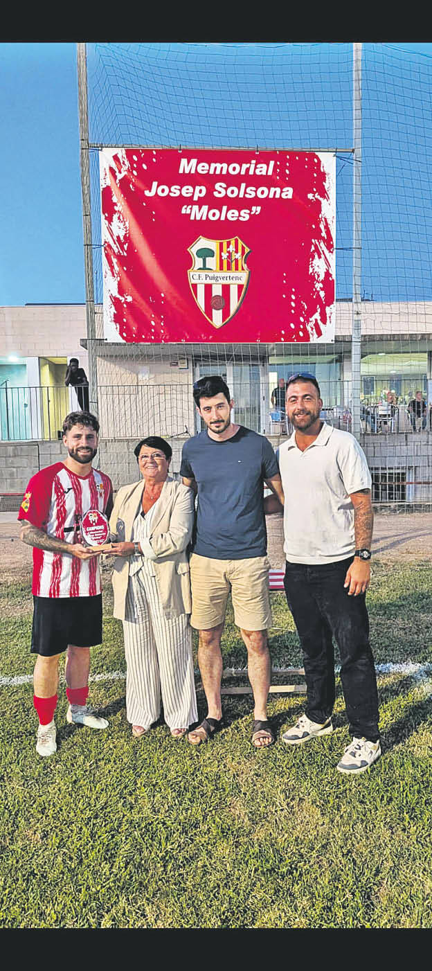 El CF Puigvertenc s’endú el primer Memorial Josep Solsona ‘Moles’