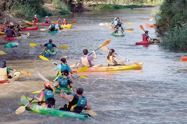 El Descens del Segre reuneix 170 participants en la seua novena edició