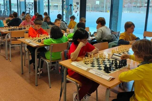 El Sant Isidre de Montoliu, primer líder de la Lliga Escolar d’Escacs Adejo