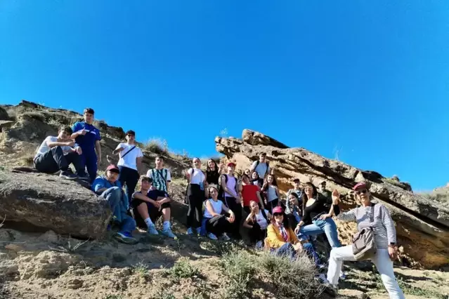 Estudiants de Còrdova visiten la ruta Robert Capa