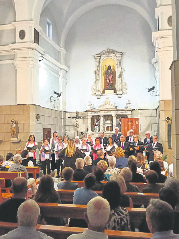Èxit de públic a Massalcoreig en la clausura del cicle Segrià Corals