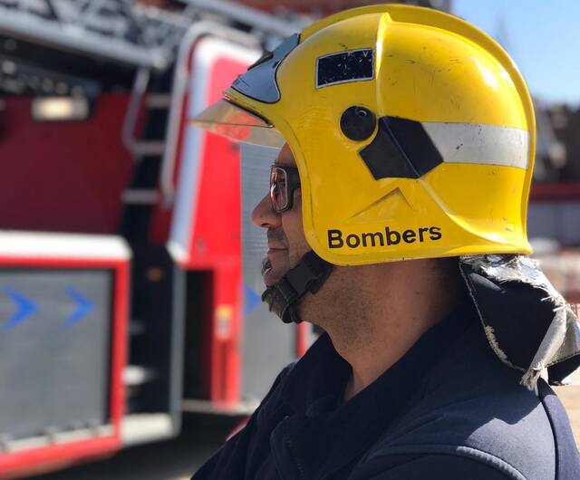 Exposició sobre la història dels Bombers a Seròs