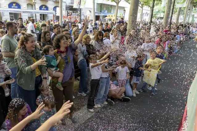 Final de festa multicolor