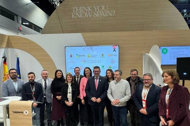 Fruiturisme, el Camí Ignasià i el Geoparc es promocionen a Fitur