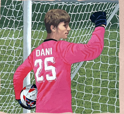 Inauguració del mural de Dani Quintana