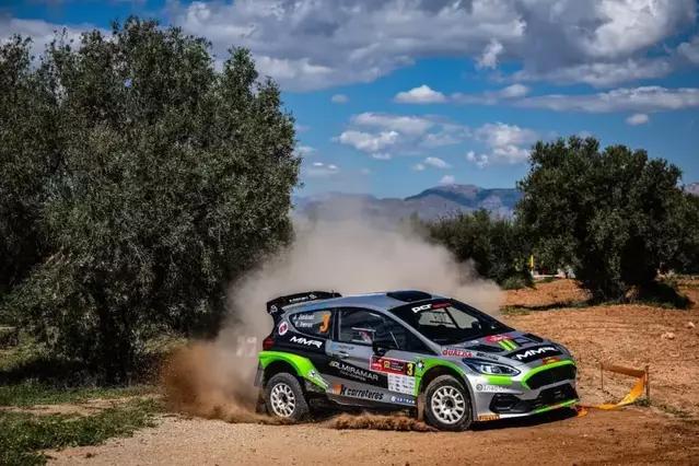 Jesús Jiménez debuta en Rally2, la categoria reina estatal, acabant 6è a Llorca
