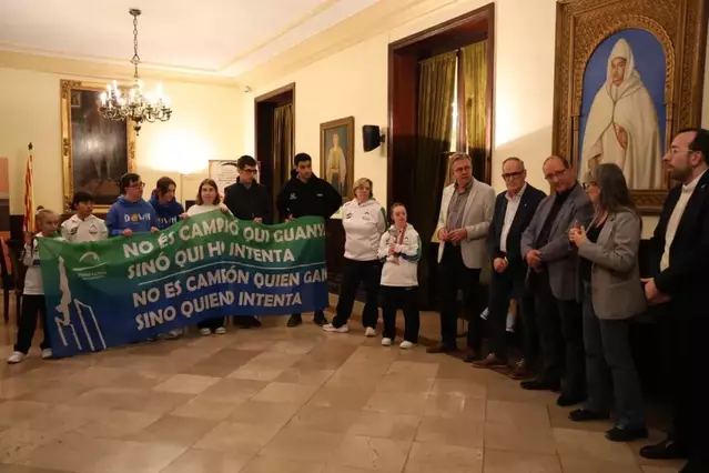 La Diputació  homenatja Àngela Mora  pels seus èxits