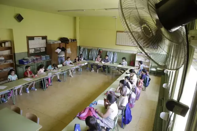 La meitat dels centres educatius de Lleida no estan adaptats a les altes temperatures