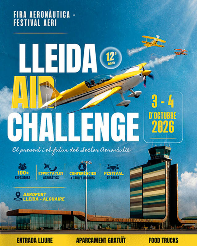 L’aeroport de Lleida-Alguaire acull aquest cap de setmana el Lleida Air Challenge