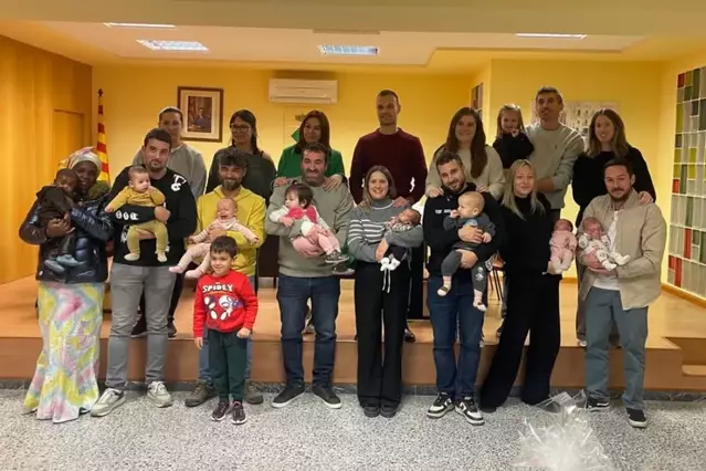 L’ajuntament felicita les famílies que van tenir nadons el 2025
