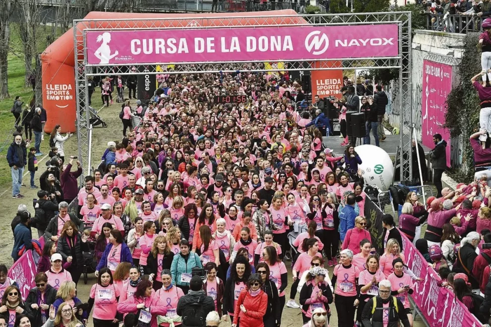 Les dones impulsen l’auge del fenomen del running a Lleida