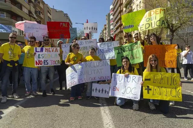 Les tècniques d’infantil demanen millores laborals a les escoles rurals