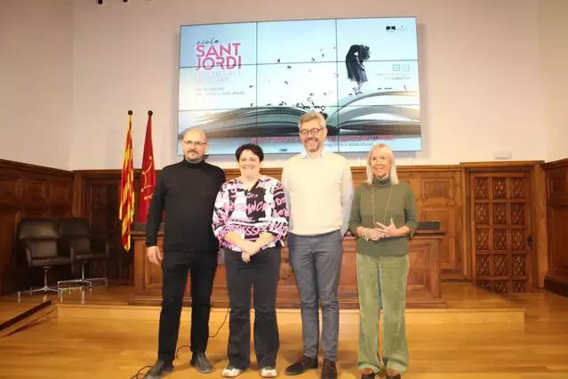 L’IEI celebra Sant Jordi amb art en tots els seus formats