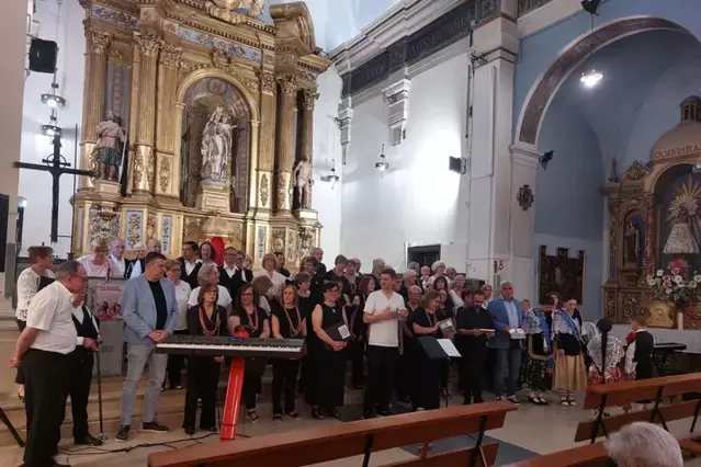 Més de 50 cantaires, en directe a l’església d’Almacelles