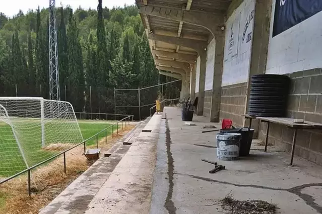 Millores a les instal·lacions del camp de futbol de Seròs