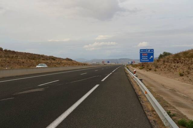 Mor un vianant atropellat per un turisme a l’A-14 a Almenar