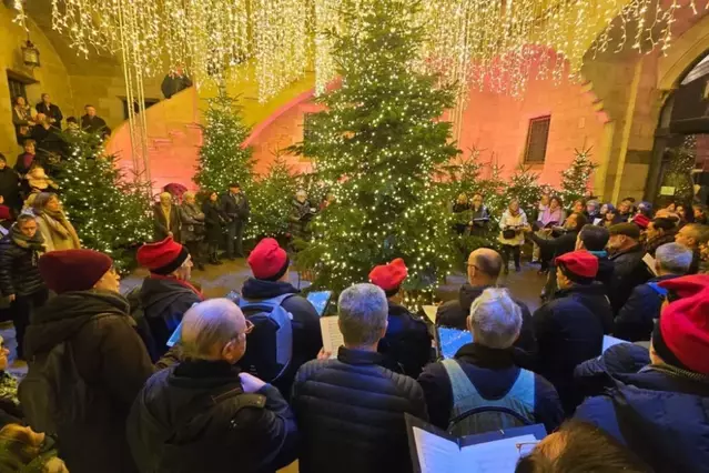 Nadales al carrer amb motiu del centenari del director coral i pedagog musical Lluís Virgili