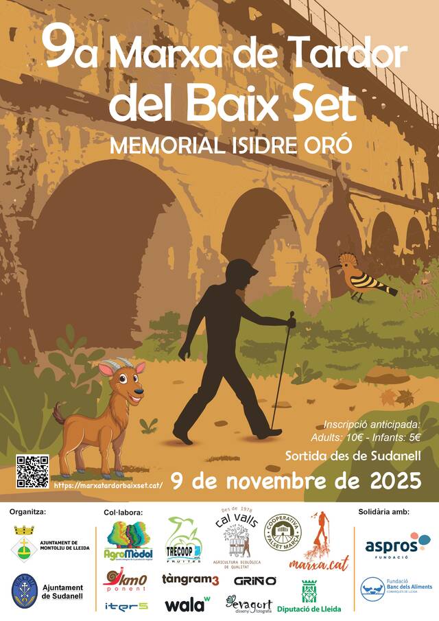 Obertes les inscripcions per a la 9a Marxa de Tardor del Baix Set